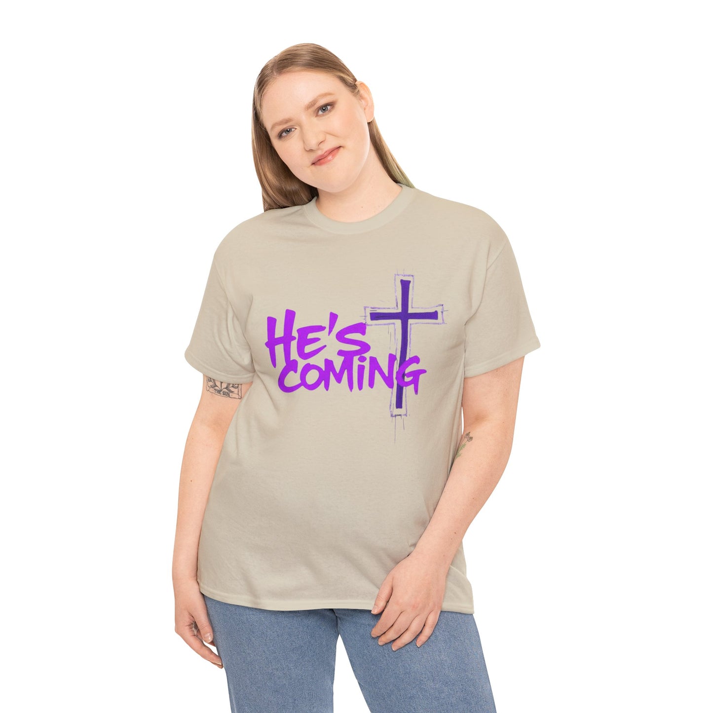 He’s Coming - Bold Christian T-Shirt