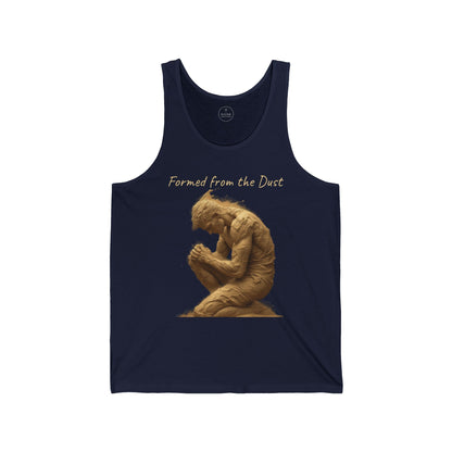 Formed from the Dust (Light Lettering) | Men’s Christian Tank Top