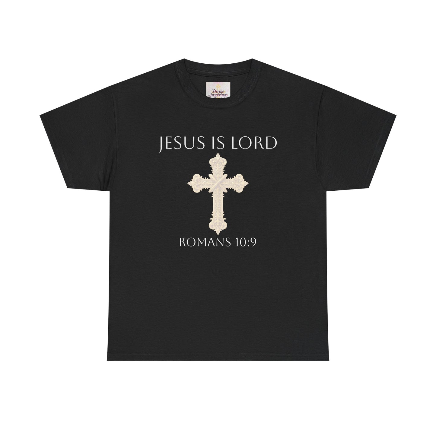 Jesus is Lord - Christian Women's Tee (White Lettering)