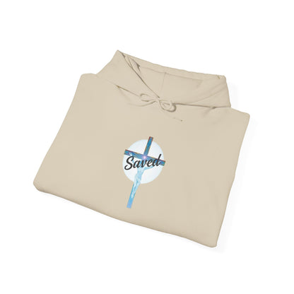Saved in Christ – Men’s Christian Hoodie
