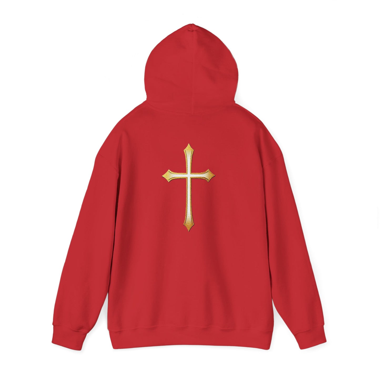 Gold Cross Women’s Christian Hoodie