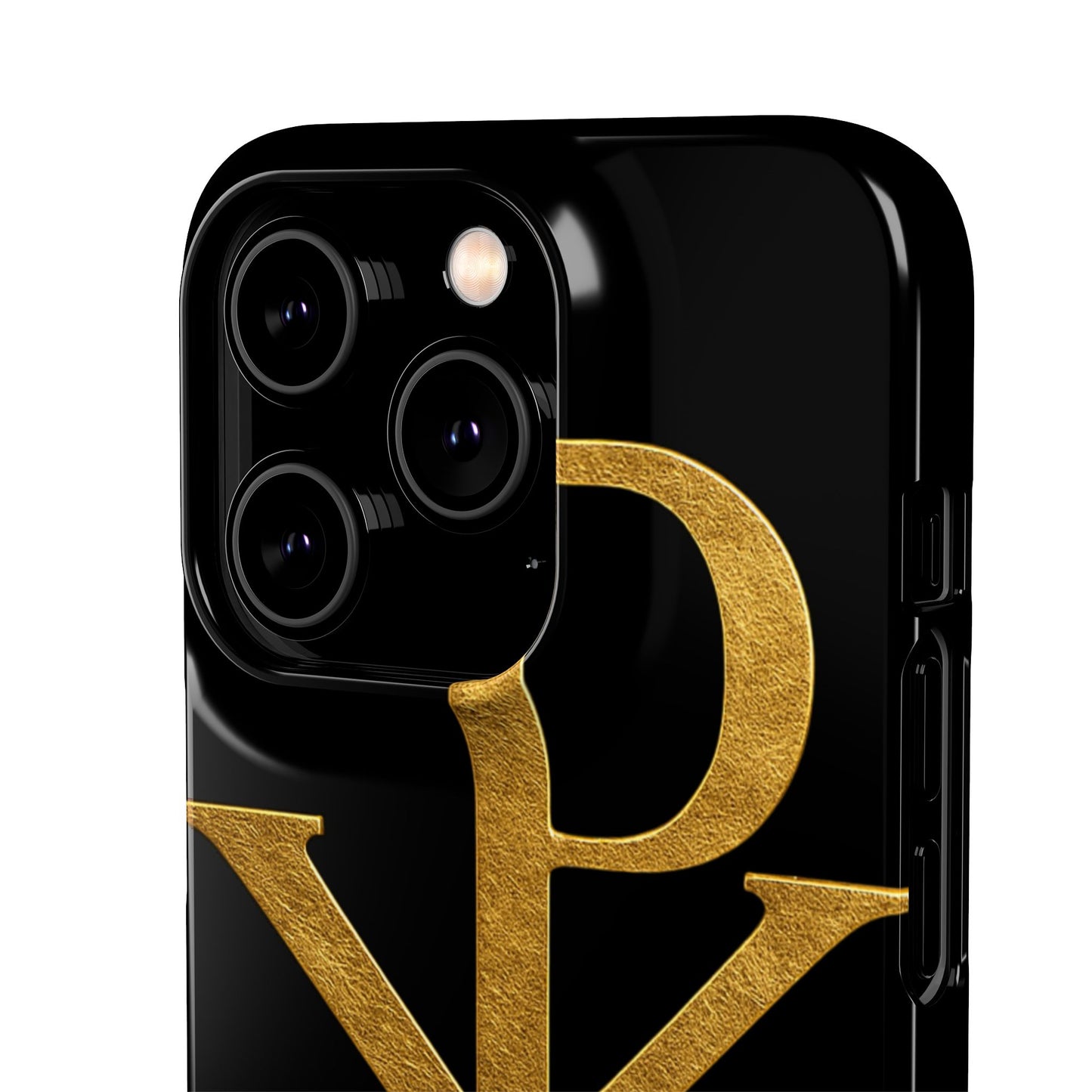 Black Chi Rho Snap Case for iPhone – The Way, Truth & Life