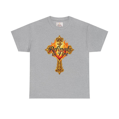 Refined in Fire — Women's Ornate Christian T-Shirt