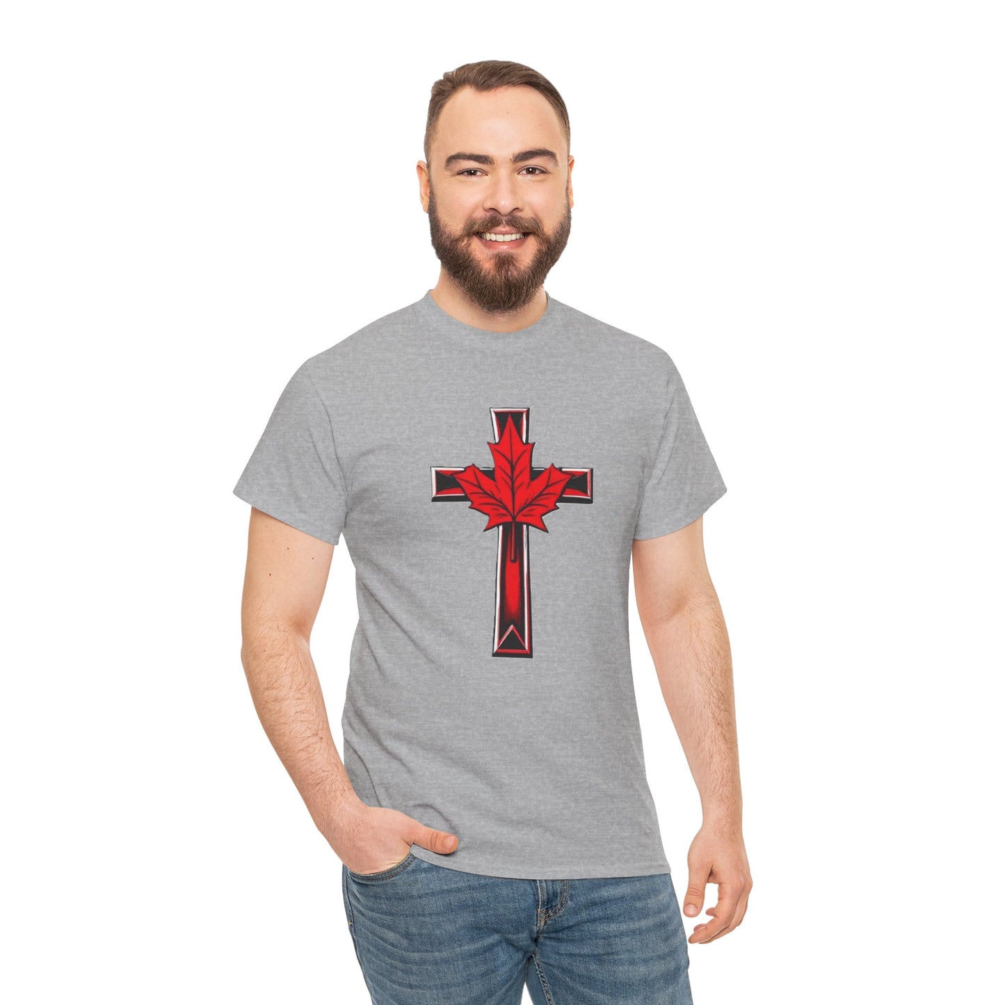 Faith and Flag - Men's Christian T-Shirt