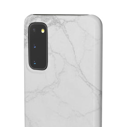 Marble Finish Samsung Snap Case