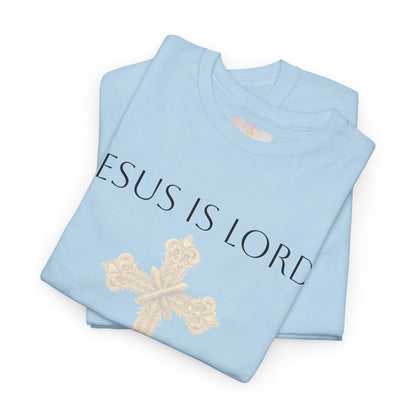 Jesus is Lord - Christian Women's Tee (Black Lettering)
