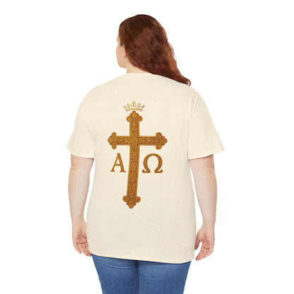 Christ Is King – Lion & Cross Women’s Christian Tee