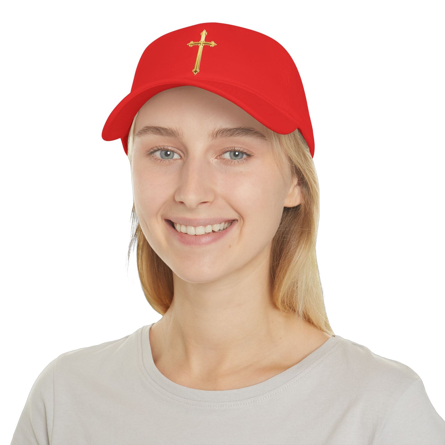 Gold Cross - Women's Christian Baseball Cap