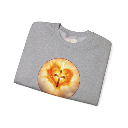 Women’s Sacred Heart Christian Sweatshirt