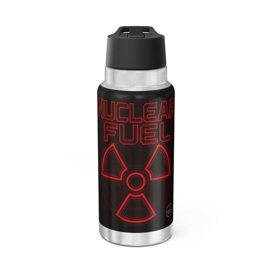 Faith Fueled – Nuclear Energy Stainless Steel Bottle (Red)