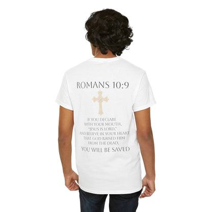 Jesus Is Lord – Men’s  Christian Tee (Dark Lettering)