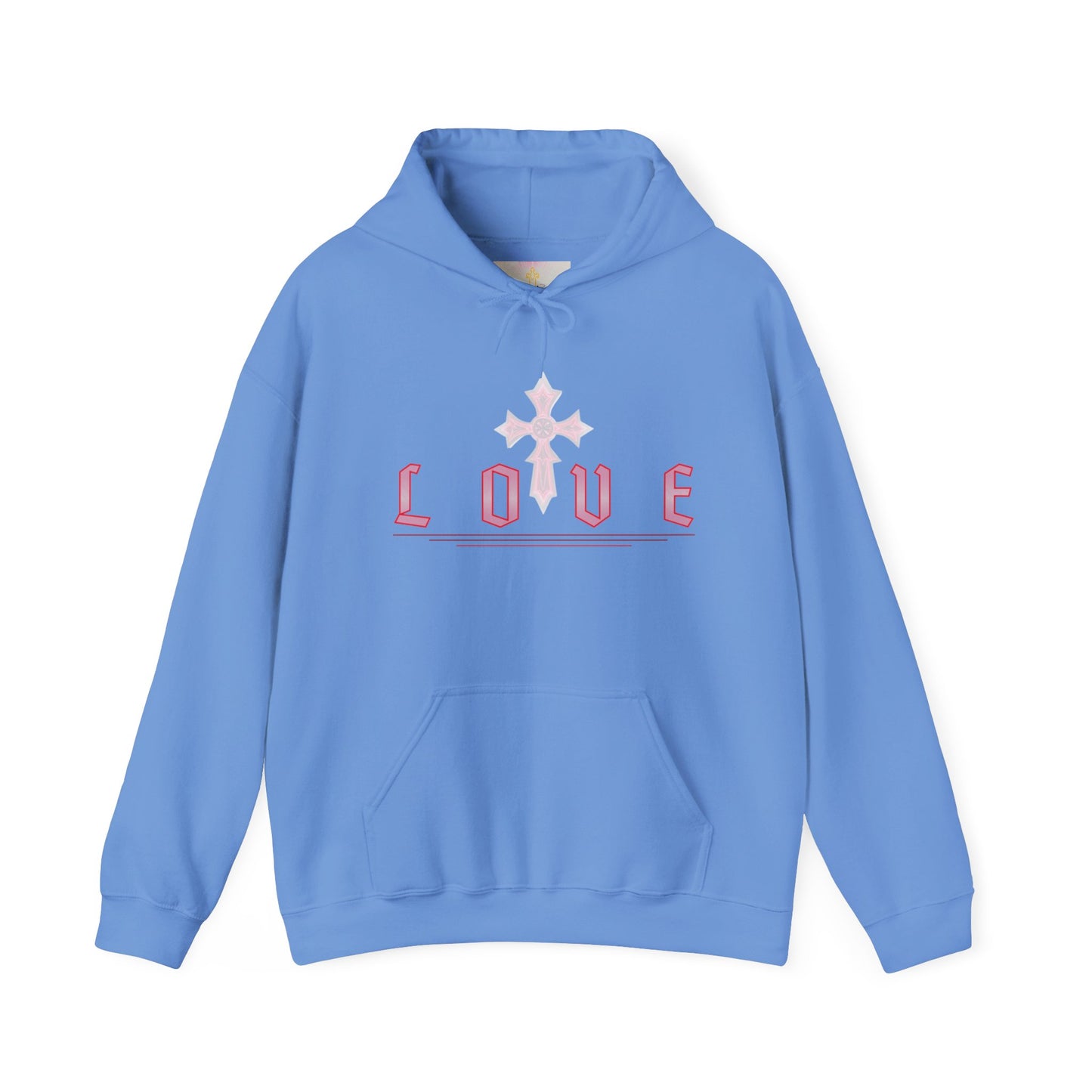 Fearless Love Men’s Hoodie – Stand Strong in Faith
