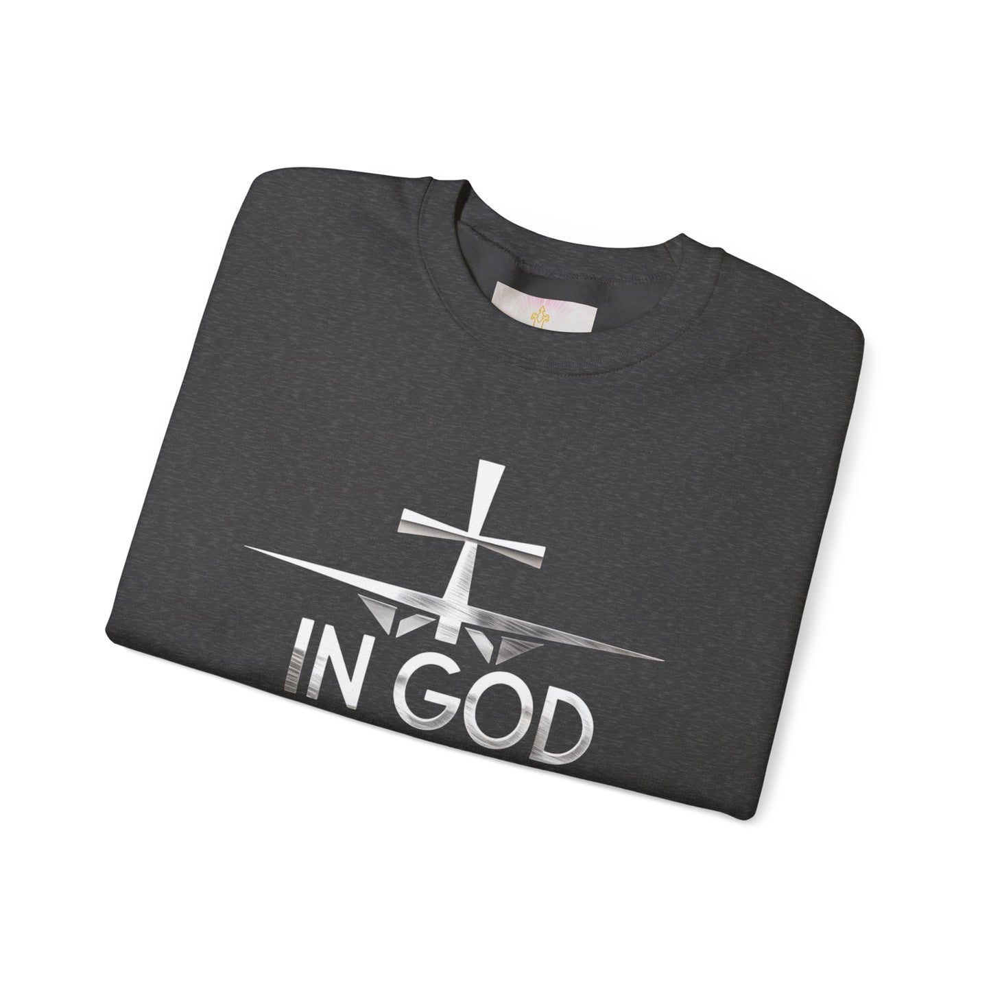 In God We Trust (Silver Ed) -  Women’s Christian Sweatshirt