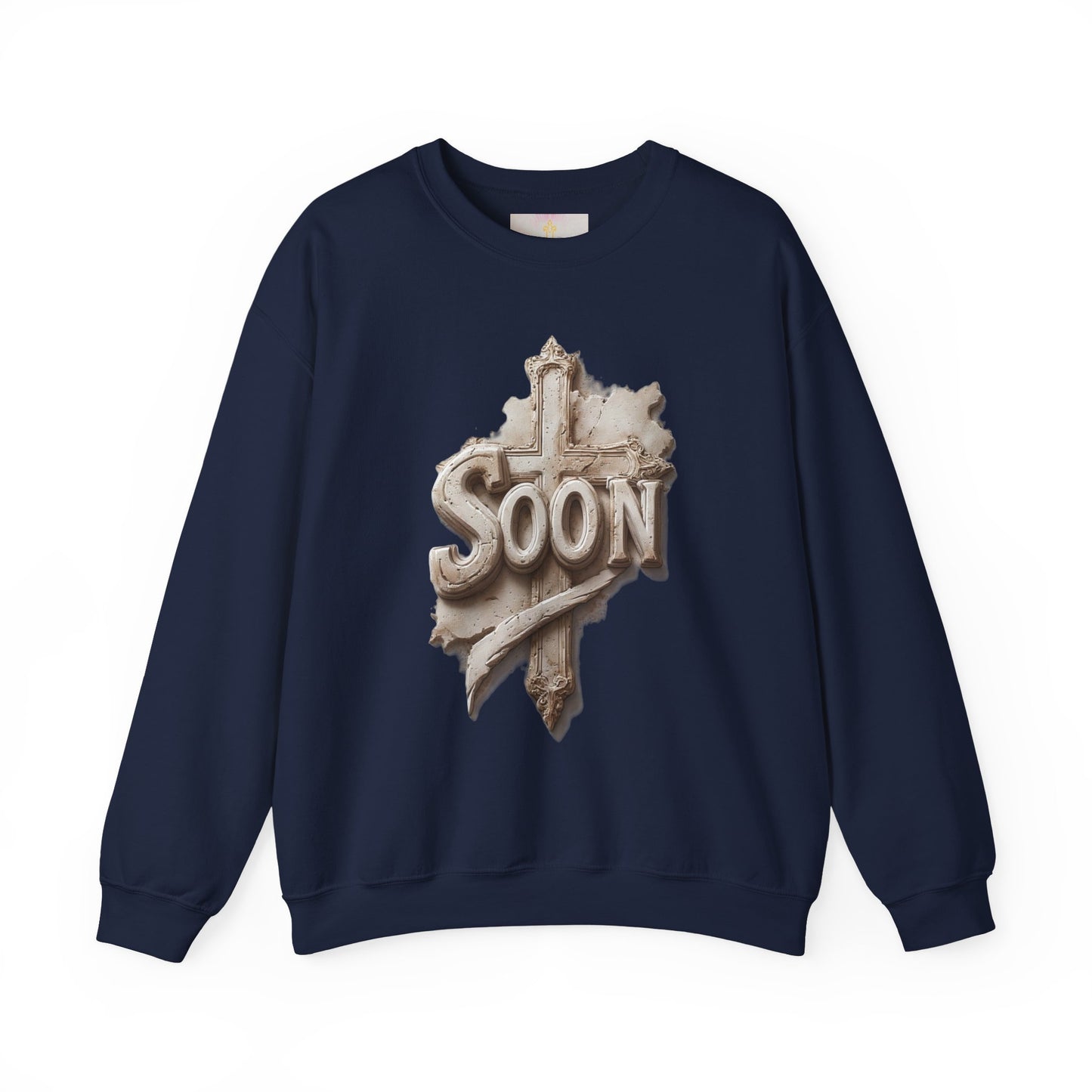 “Soon” Cross Women’s Sweatshirt – Wrapped in Hope