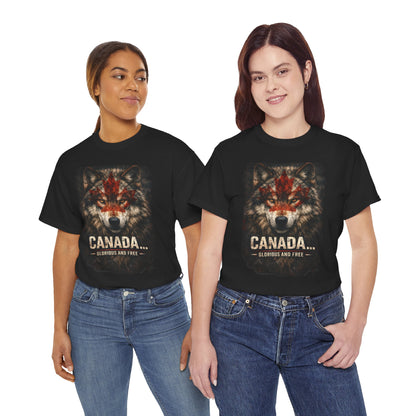 War Paint – Canada: Glorious and Free Women's T-Shirt