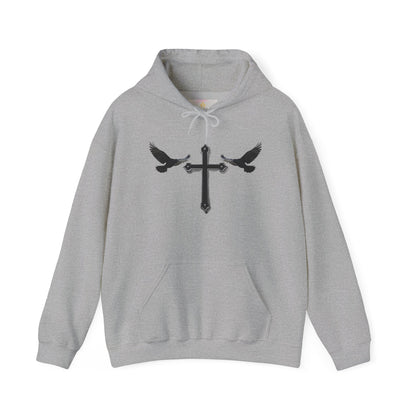 Guided by Grace – Cross & Crows Women’s Hoodie