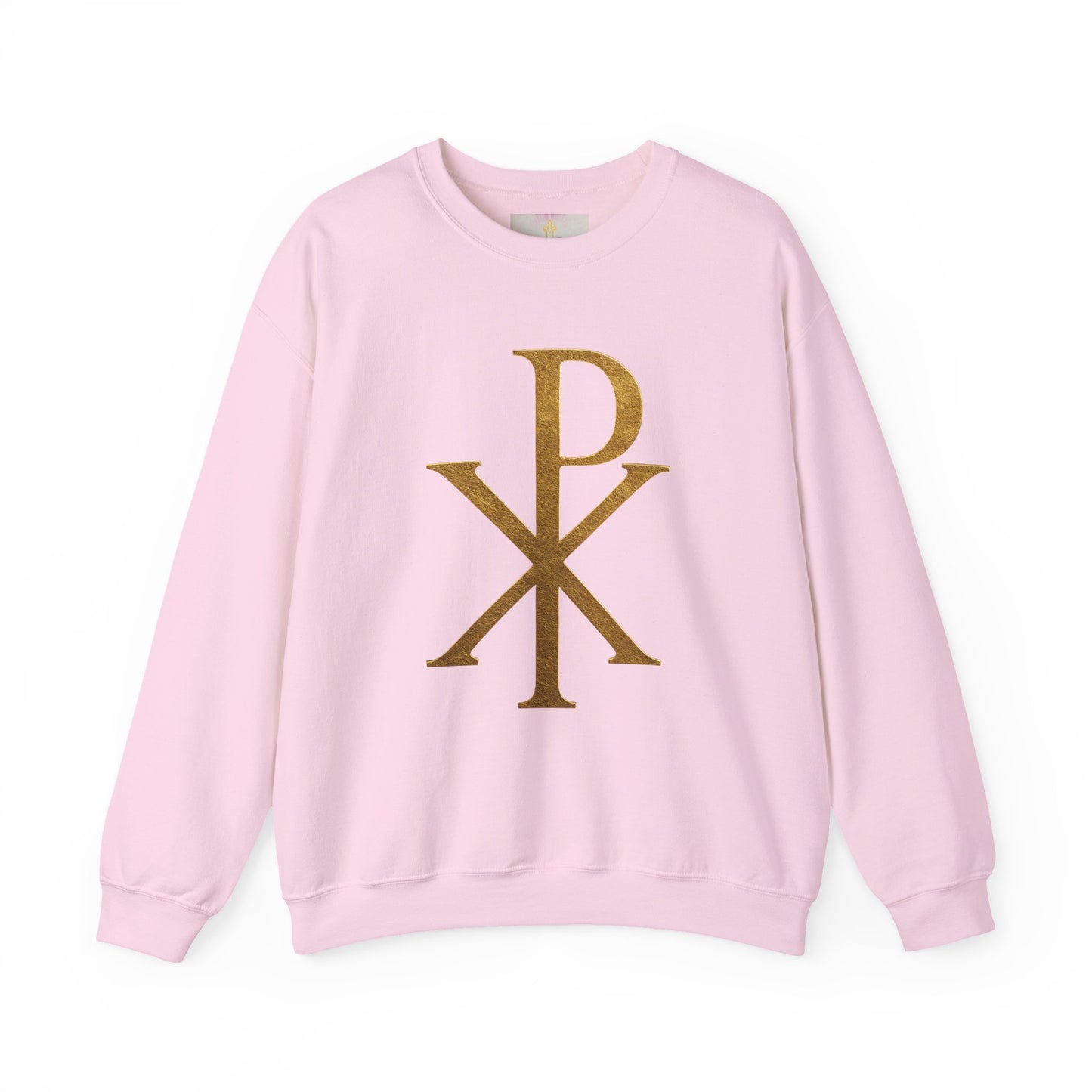 Chi Rho (Gold) – Women’s Christian Sweatshirt