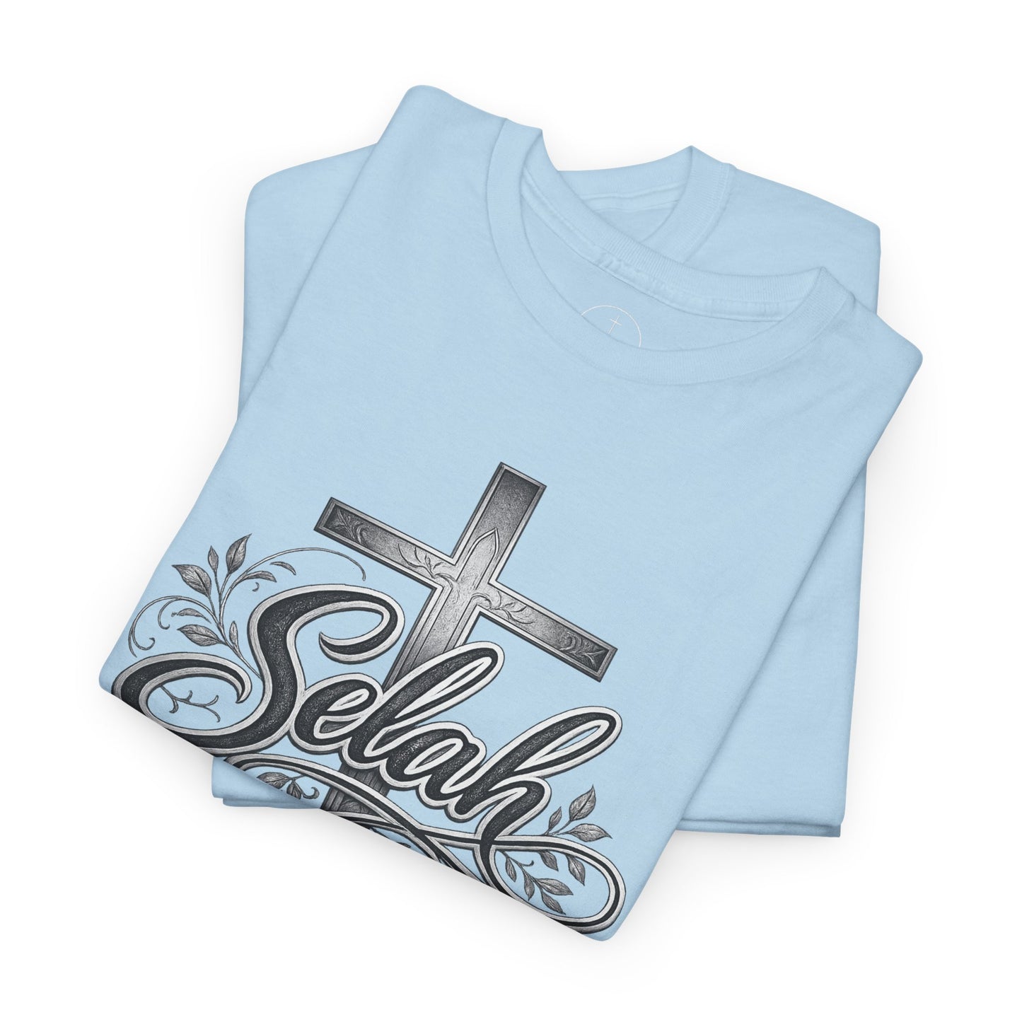 Selah Cross Tee — Men's Christian T‑Shirt