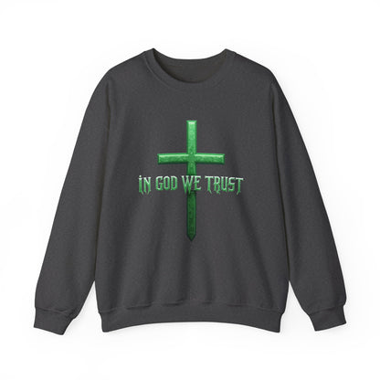 In God We Trust (Matrix) - Men's Christian Sweater