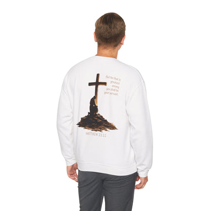 Humble Servant - Christian Men's Sweatshirt