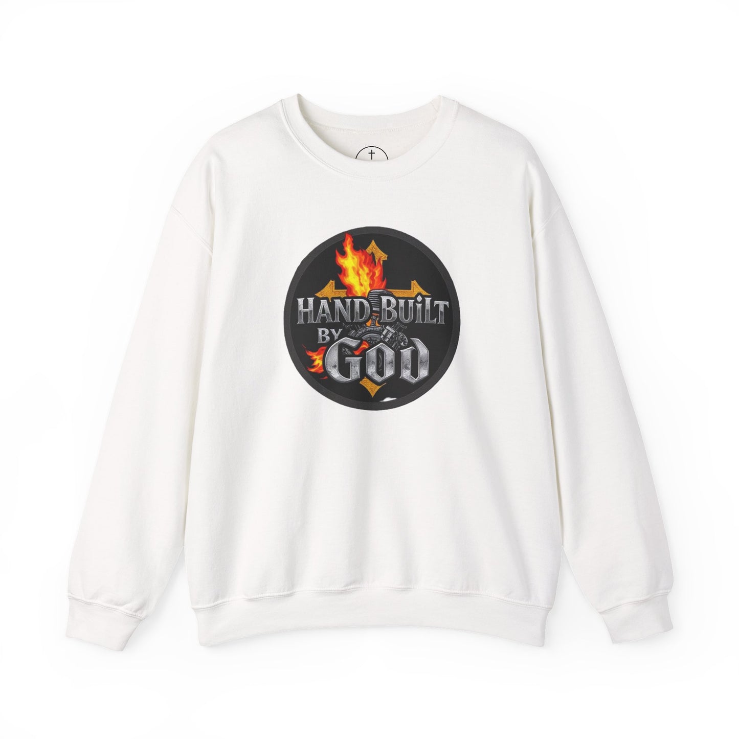 Hand Built by God - Men's Christian Sweatshirt