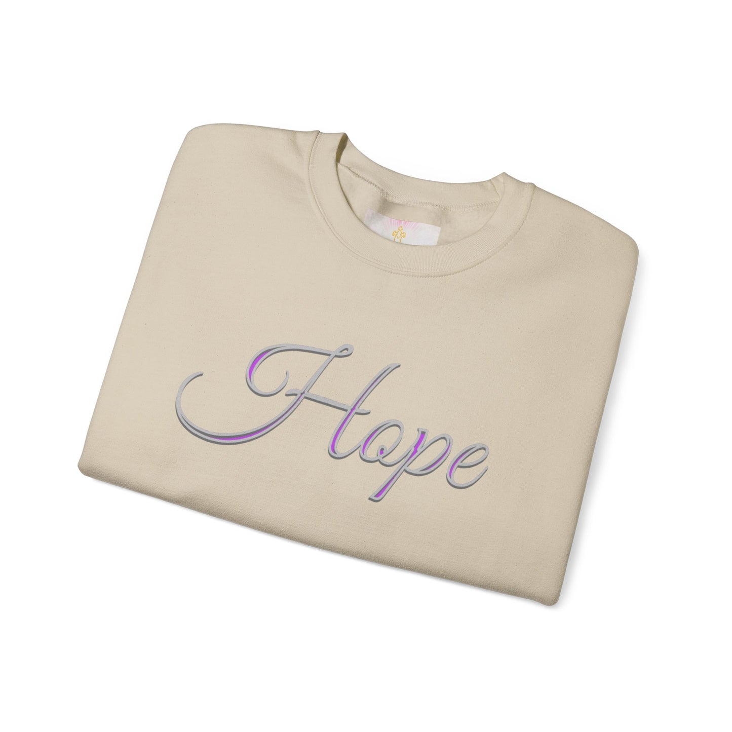Women’s “Hope” Sweatshirt – Inspirational Scripture Hoodie | Romans 15:13