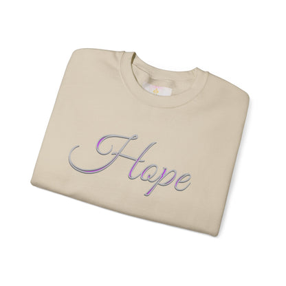 Women’s “Hope” Sweatshirt – Inspirational Scripture Hoodie | Romans 15:13