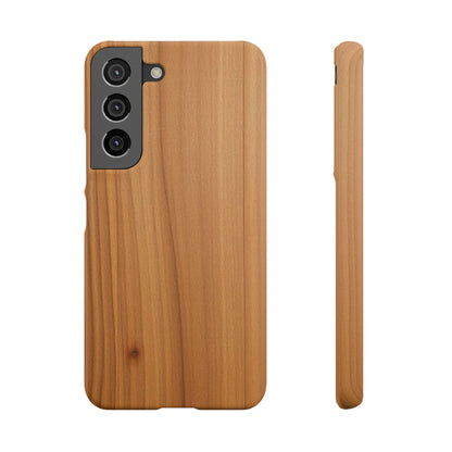 Natural Wood Grain Samsung Snap Case