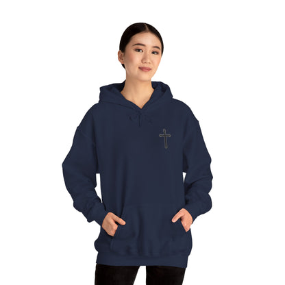 Black Cross Women’s Hoodie – Christian Apparel