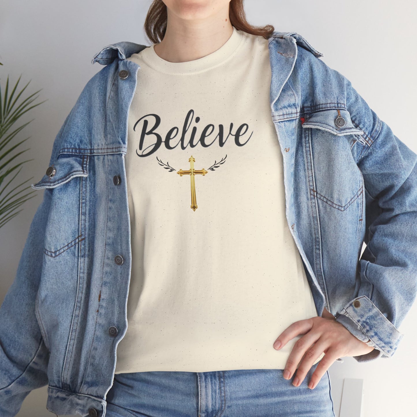 Believe- Woman's Christian T-Shirt