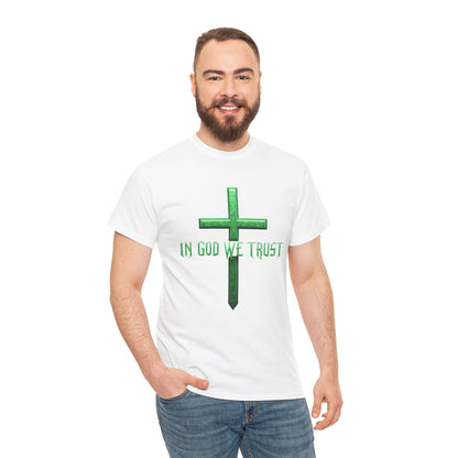 In God We Trust (Green Ed) – Men’s Christian Tee