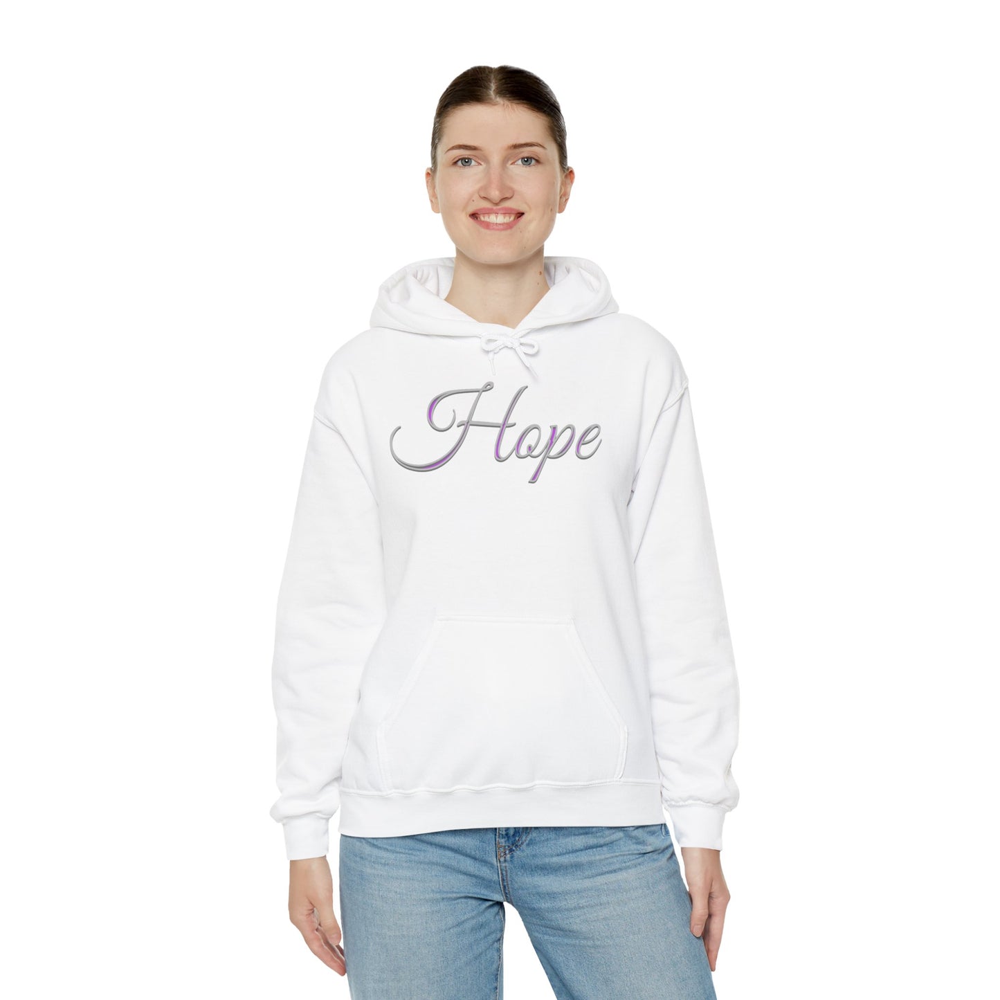 Women’s “Hope” Hoodie – Inspirational Scripture Pullover | Romans 15:13
