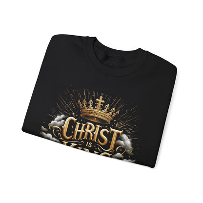 Christ is King - Men's Christian Sweatshirt