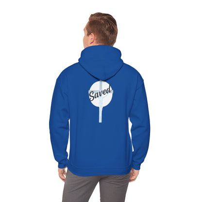 Saved in Christ – Men’s Christian Hoodie