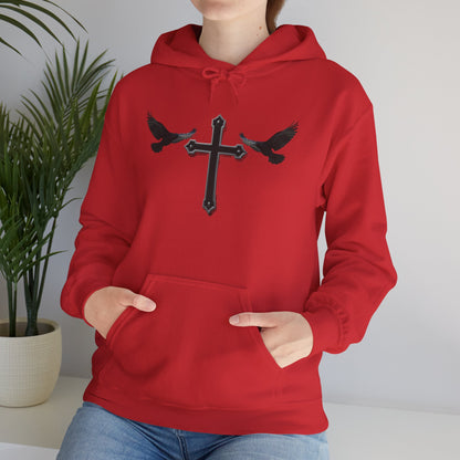 Guided by Grace – Cross & Crows Women’s Hoodie