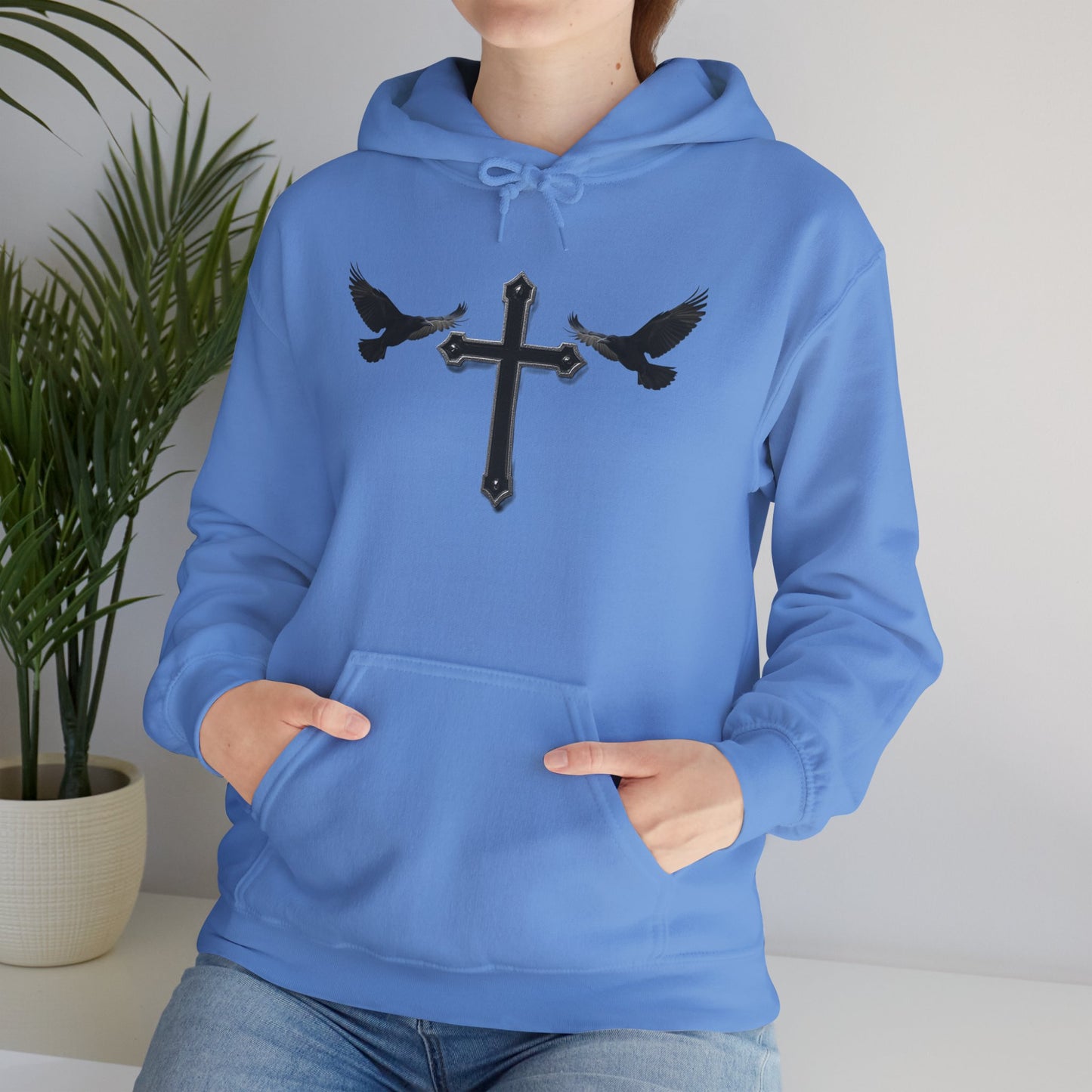 Guided by Grace – Cross & Crows Women’s Hoodie