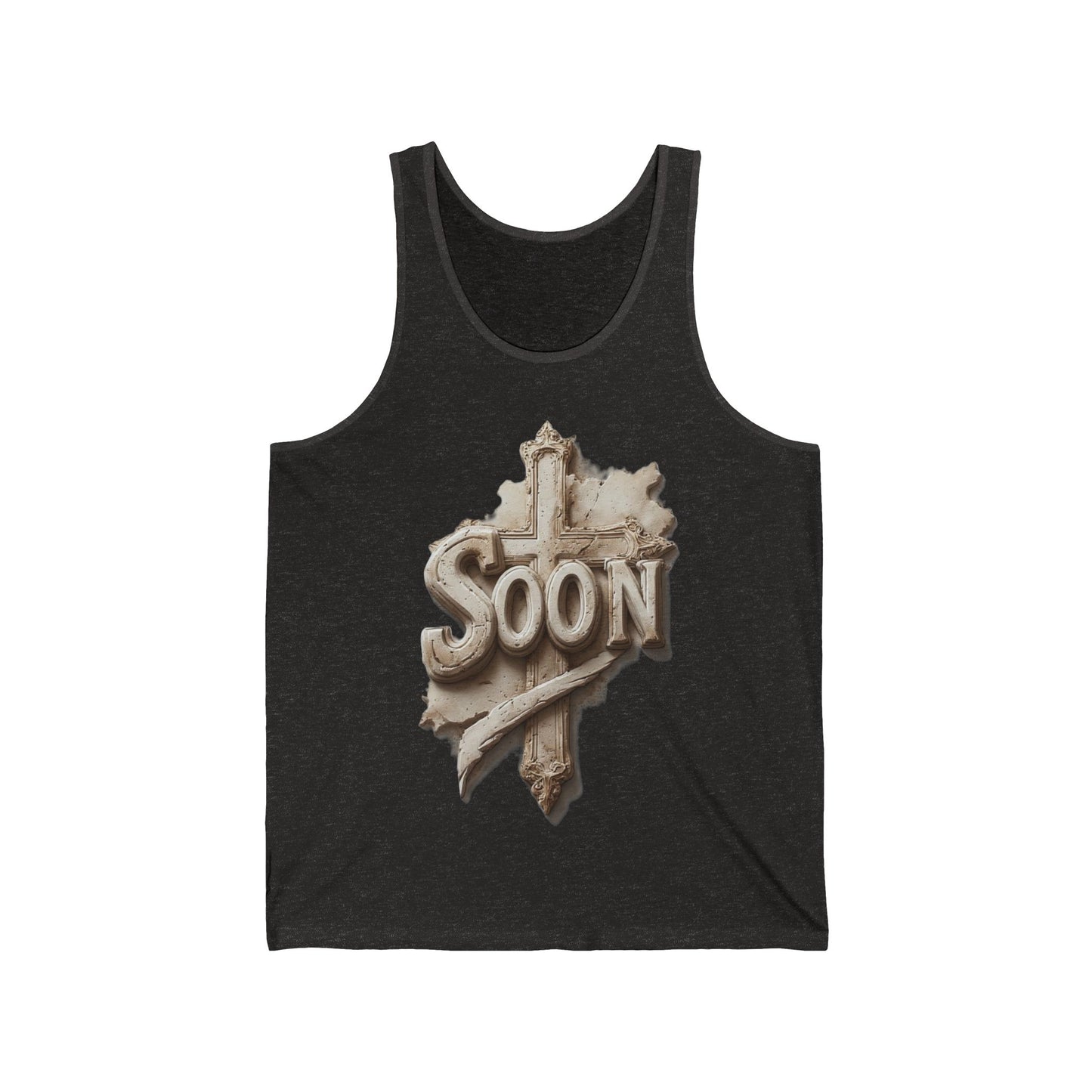 “Soon” Cross Women’s Tank Top – Faith in Motion