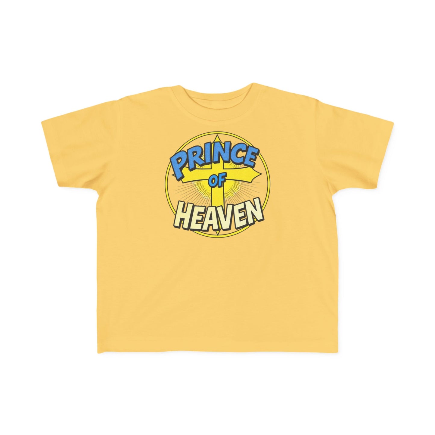 Boys’ “Prince of Heaven” Christian T-Shirt – Faith-Inspired Kids Tee