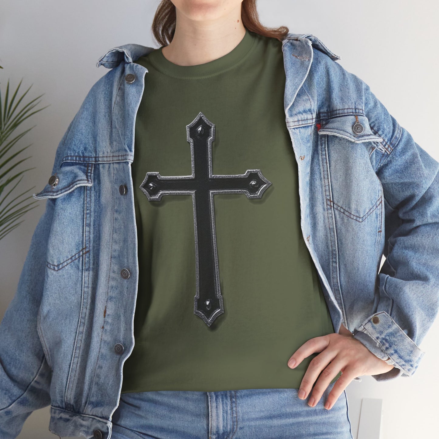 Black Cross Women’s Christian T-Shirt