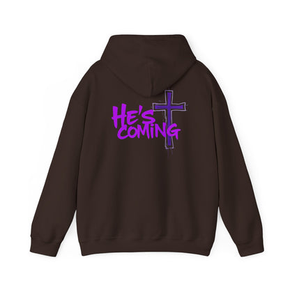 He’s Coming Women’s Hoodie- Christian Apparel