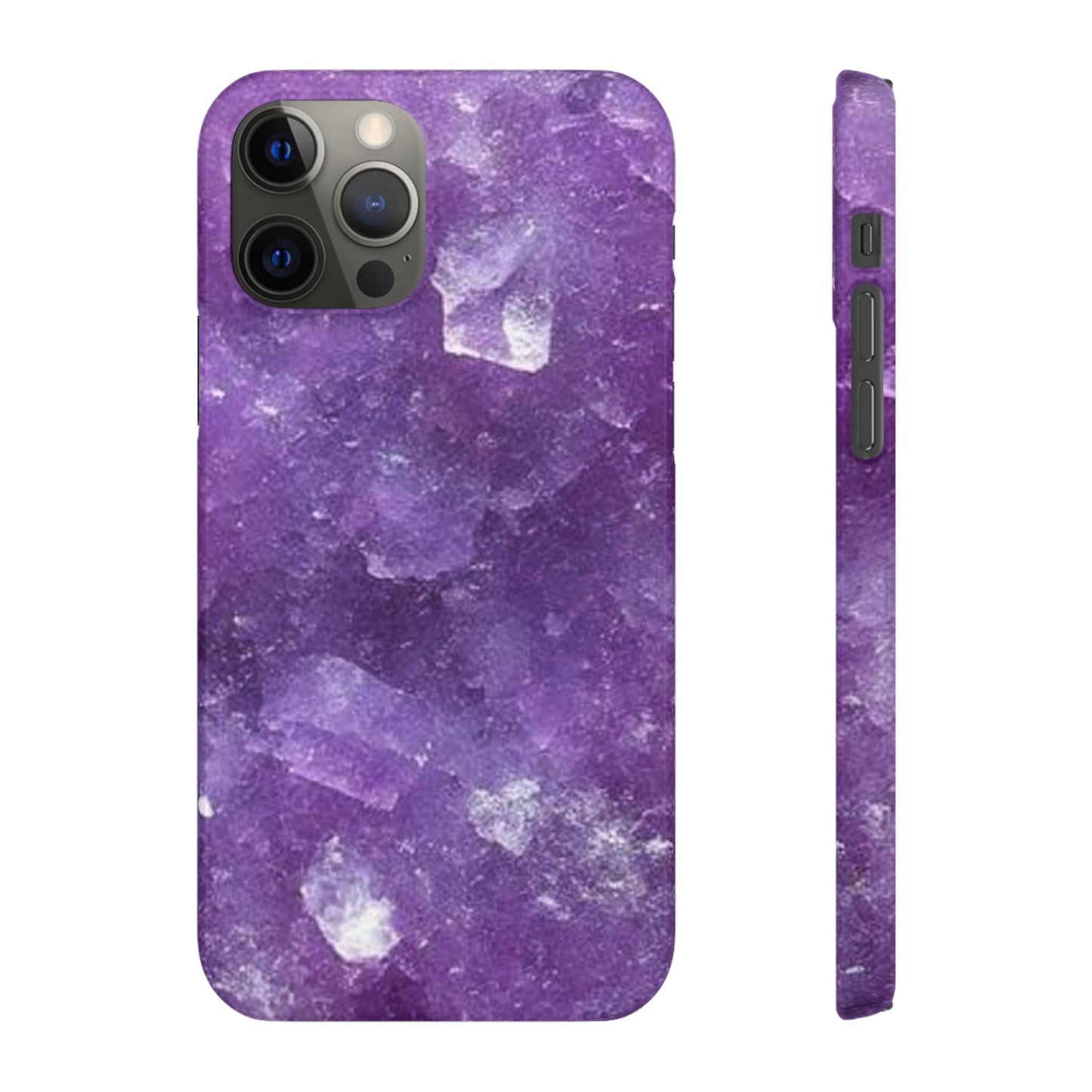 Amethyst Crystal Finish iPhone Snap Case