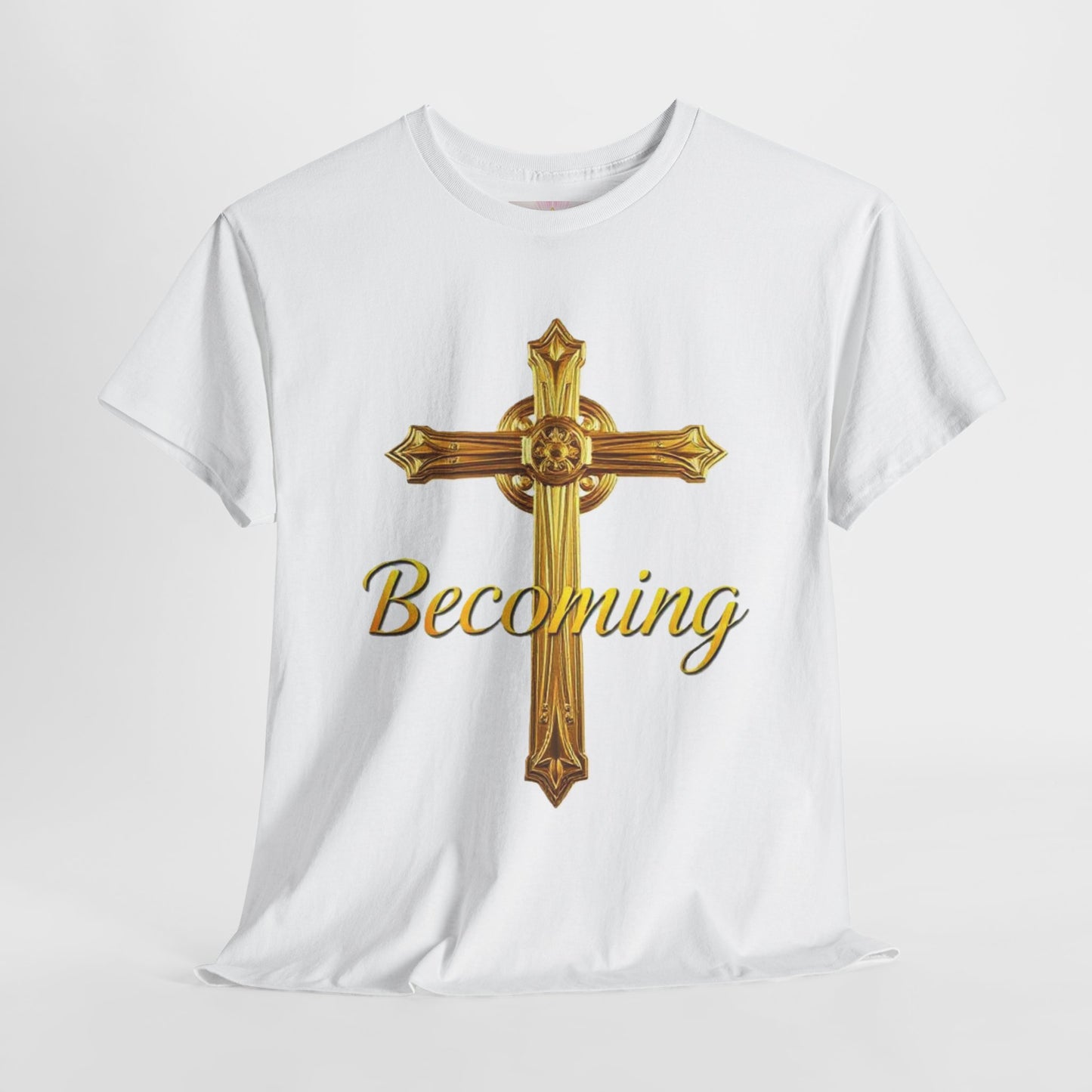 Becoming Men’s Faith Tee – Philippians 1:6 (Dark Lettering)