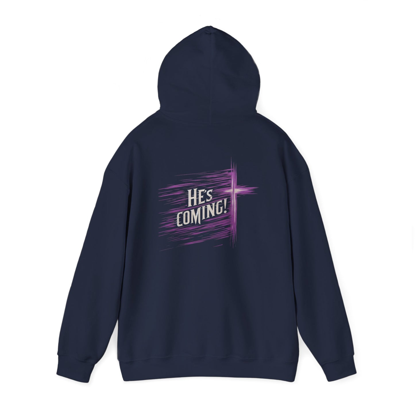He’s Coming – Men’s Christian Hoodie