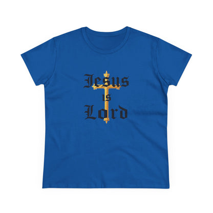Jesus Is Lord – Women’s Tee of Devoted Faith