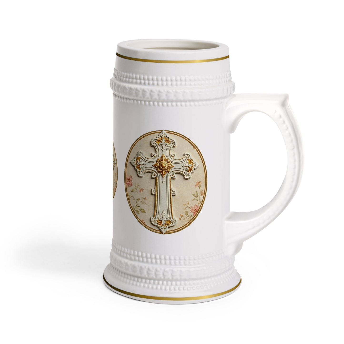 Ornate Cross Stein – Bold Faith Design