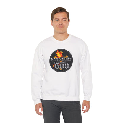 Hand Built by God - Men's Christian Sweatshirt