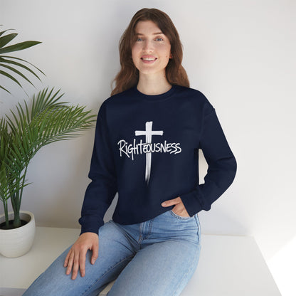 Righteousness - Women's Christian Sweatshirt (Dark Colors)