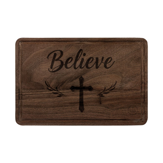 Copy of Copy of Copy of Victory in Christ — Collegiate Laurel Cross Cutting Board