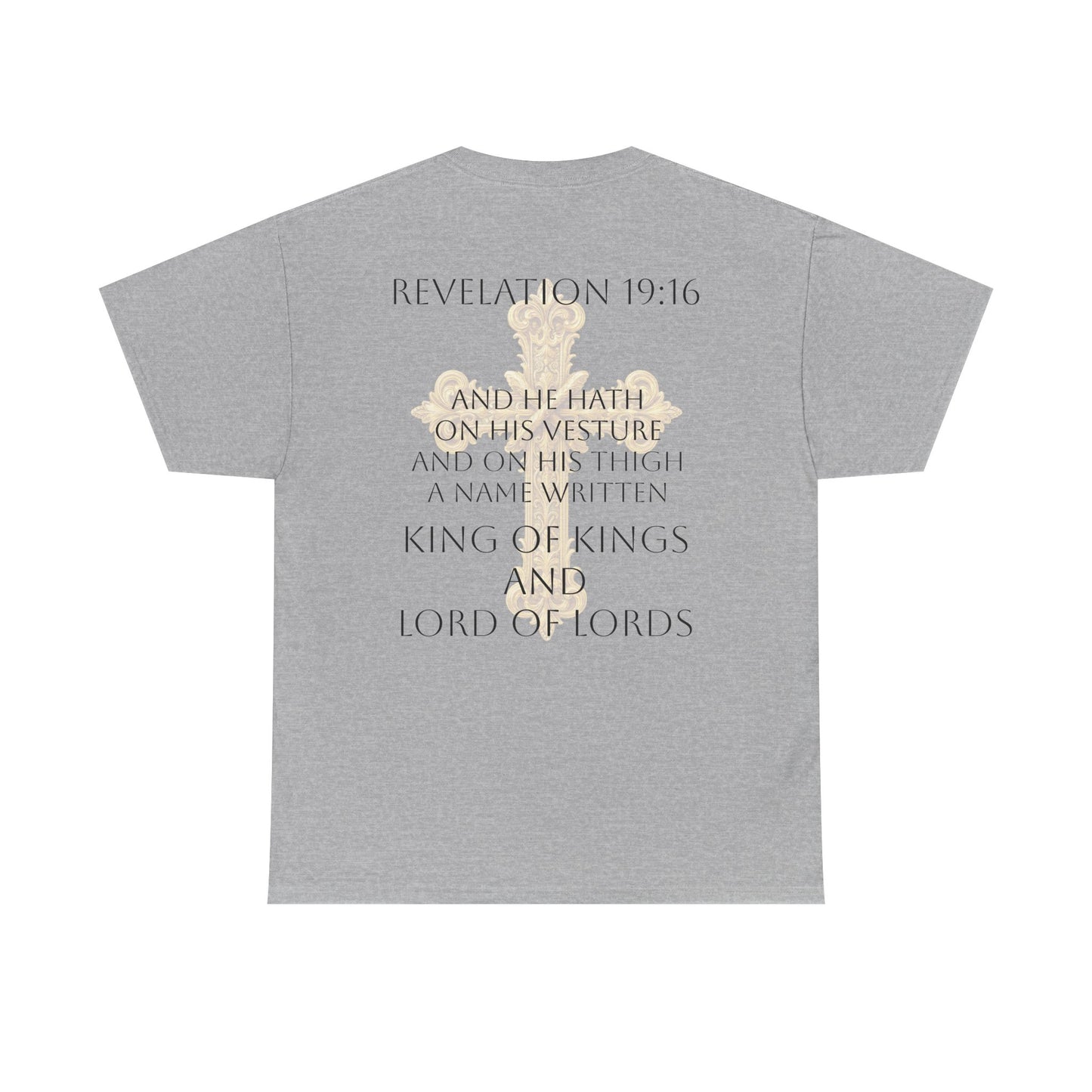 Christ is King - Women’s Christian Tee (Dark Lettering)