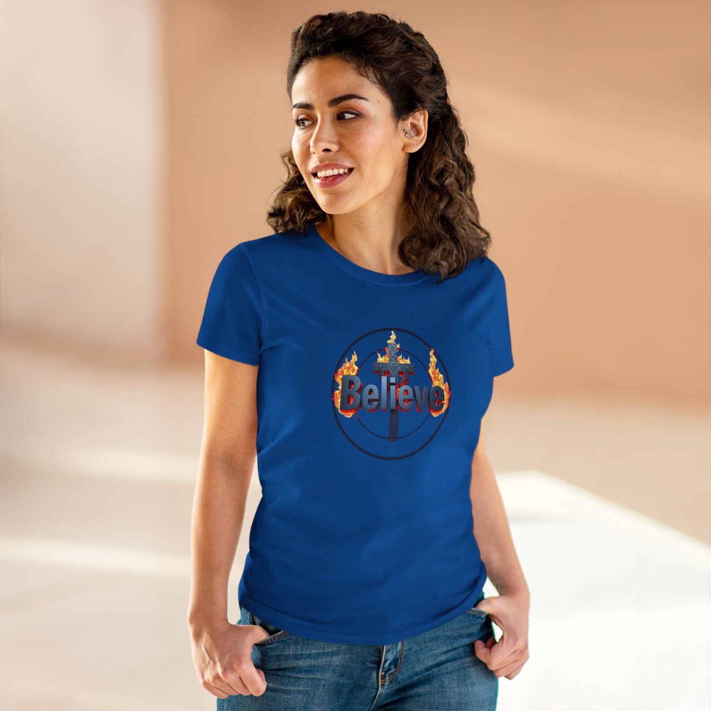 Believe  – Women’s Tee of Faith